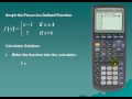 Piecewise Defined Function