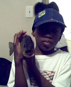 Dexters first fish